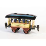 Märklin, Sommerwagen, Germany VK, Spur 0, Blech, min. LM, min. ausgebessert, sehr schöner