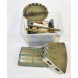 Märklin, H0 Eisenbahnzubehör, W.-Germany, meist rostig + LMMärklin, H0 Railway Accessories, W.-