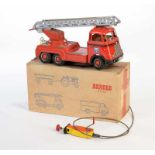 Arnold, Feuerwehr, W.-Germany, 28 cm, Blech, Antrieb ok, LM, Okt Z 2, Z 2-Arnold, Fire Engine, W.-