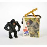 Mattel, Big Jim Gorilla, Canada, 22 cm, Kst, Funktion ok, Okt Z 1-2, Z 1Mattel, Big Jim Gorilla,