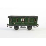 Märklin, Postwagen 18761, Germany VK, Spur 1, min. LM, 2 Treppen verzogen, sonst guter