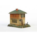 Bing, Trafohaus, Germany VK, 13x18 cm, Blech, min. LM, Z 1-Bing, Tranformer House, Germany pw,