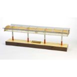 Märklin, Bahnsteig, Germany VK, 80 cm, Blech, min. LM, sonst guter ZustandMärklin, Railway Platform,