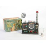 Modern Toys, Radar Station, Japan, 30x26 cm, Blech, Bat. Antrieb ok, min. LM, Okt Z 2-, Z 2Modern