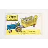 Corgi Toys, Originalplakat, Great Britain, 13x43 cm, Faltspuren, Gebrauchsspuren, Z 2-3Corgi Toys,