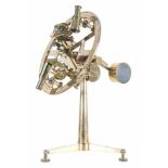 Großer runder Sextant von Stanley England London, Höhe 45 cm x Ø 29 cm, bezeichnet Stanley London