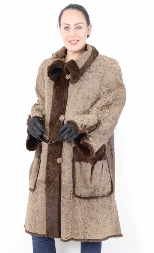 Lapin Pelzjacke, Aussen Leder in mit Lapin / Kanninchen Fell, Lapin- Rubbit Fur Jacket, Size: 48 / - Image 12 of 15