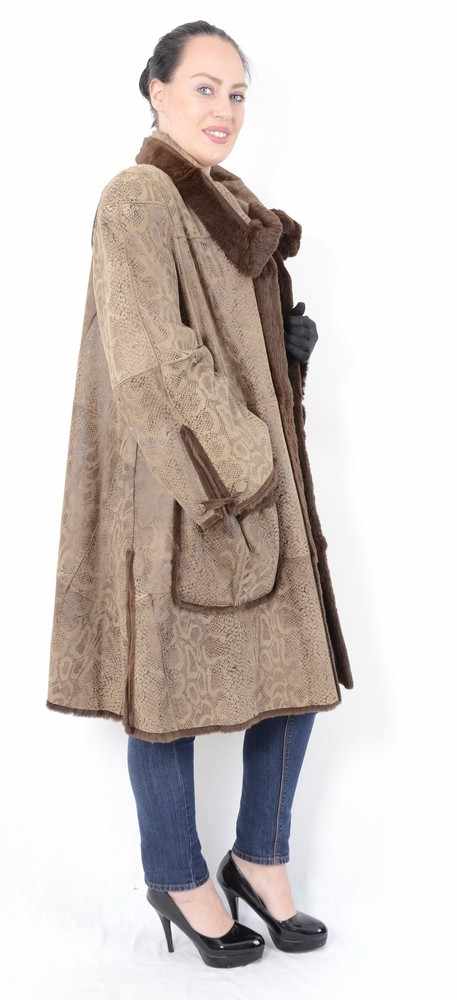 Lapin Pelzjacke, Aussen Leder in mit Lapin / Kanninchen Fell, Lapin- Rubbit Fur Jacket, Size: 48 / - Image 15 of 15