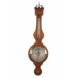 183 J. Omer georgianischer Banjo um 1800-1850 Barometer Wetterstation,England Minories um 1800-1850,