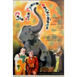 Movie Poster Solo for Elephant and Orchestra Circus