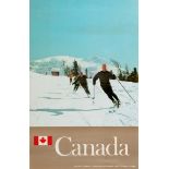 Sport Poster Canada Skiing Winter Sport Ottawa