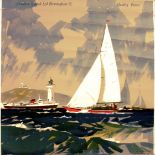 Sport Poster Ryland Yacht Sailing Light House Wilcox