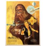 Movie Poster Chewbacca Star Wars Coca-Cola