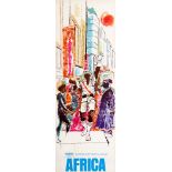 Travel Poster Sabena Africa