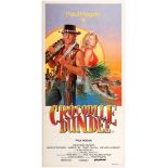 Movie Poster Crocodile Dundee Paul Hogan Australia