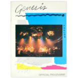 Advertising Magazine Genesis Abacab Official Tour Programme