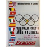 Sport Poster Vuelta Palencia Cycling Race Spain