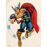 Advertising Poster Superheroes Thor Marvel