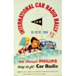 Sport Poster Philips International Car Radio Rally