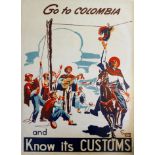Travel Poster Colombia and its Customs