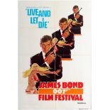 Movie Poster Film Festival James Bond Live And Let Die