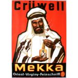 Advertising Poster Mekka Tobacco Cruewell