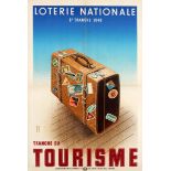 Advertising Poster Loterie Nationale Tourism