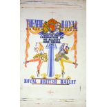 Advertising Poster Royal British Ballet 1937 Coronation