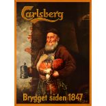 Advertising Poster Carlsberg Beer Since 1847
