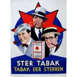 Advertising Poster Ster Tabak Star Tobacco Hollywood Harold Lloyd