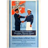 Propaganda Poster Nazi Navy Third Reich Kriegsmarine