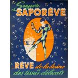 Advertising Poster Super Saporeve Art Deco