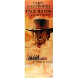 Movie Poster Pale Rider Clint Eastwood
