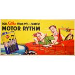 Advertising Poster Whiz Motor Rythm Oil