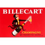 Advertising Poster Billecart Champagne Herve Moran