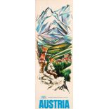 Travel Poster Sabena Austria