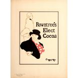 Advertising Poster Rowntrees Elect Cocoa Beggarstaff Maitres Affiche