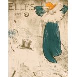 Advertising Poster Toulouse Lautrec Elles par Toulouse-Lautrec