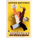 Advertising Poster Loterie Nationale - Moissons