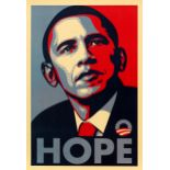 Propaganda Poster Barack Obama Hope Shepard Fairey