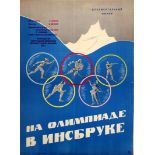 Sport Poster Innsbruck Winter Olympics