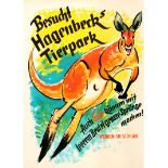 Travel Poster Visit Hagenbeck Zoo