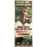 Cinema Poster Escape to Burma