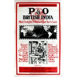 Travel Poster British India P&O Cruise Ships