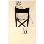 Advertising Poster Danish Design Midcentury Furniture Mogens Koch Chair