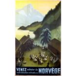 Travel Poster Norway - White Nights Festival