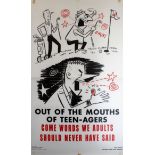 Propaganda Poster USA Boy Scouts - Teenagers Language