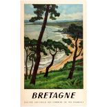 Travel Poster Britanny SCNF French Railway