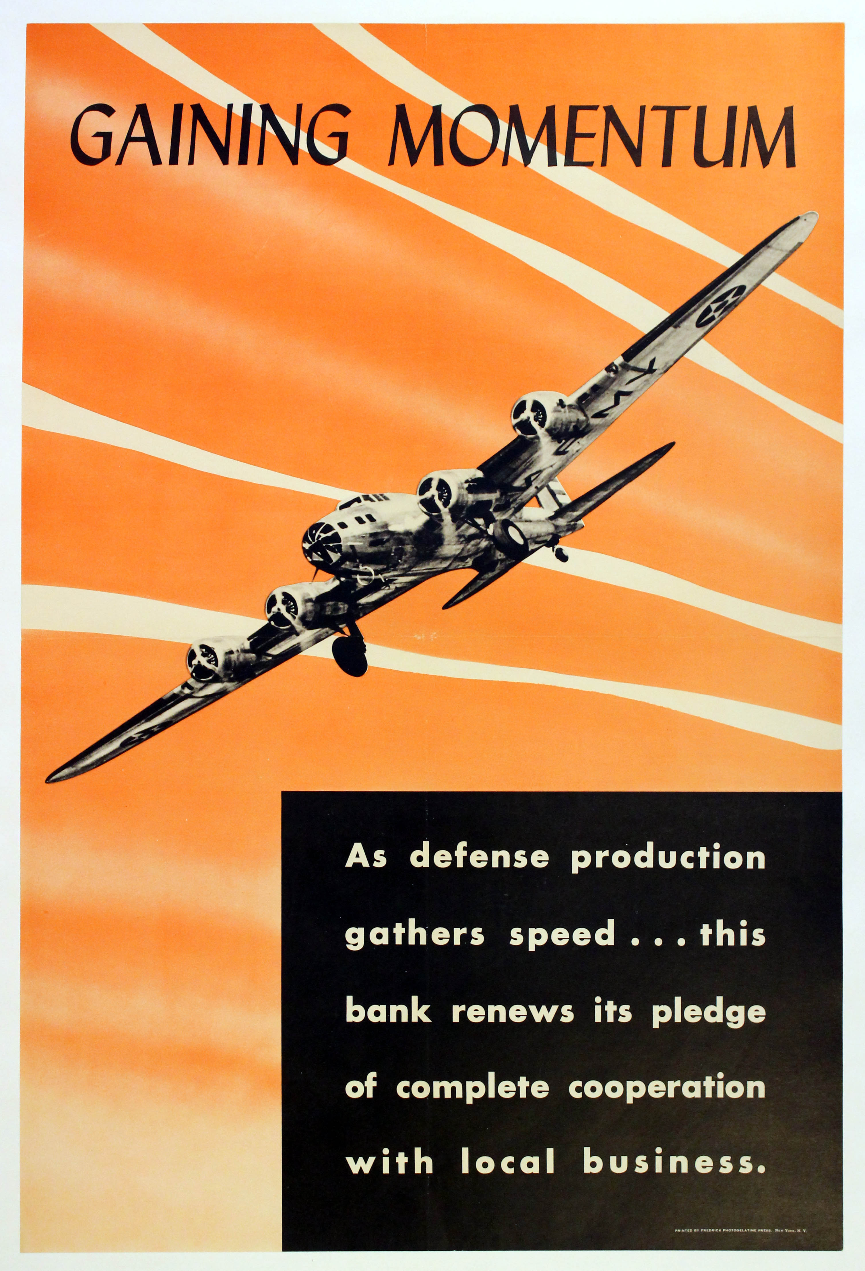 War Poster Gaining Momentum WWII
