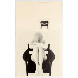 Advertising Poster Danish Design Midcentury Furniture Vedel Chair